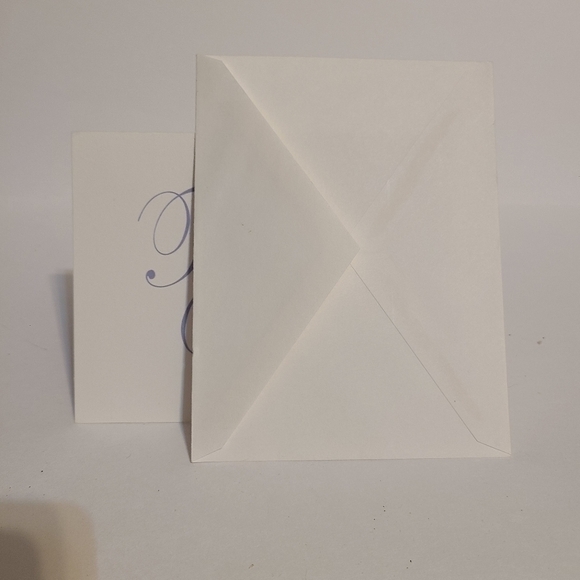 Vintage Purple Small Flower Thank You Card - Picture 5 of 5